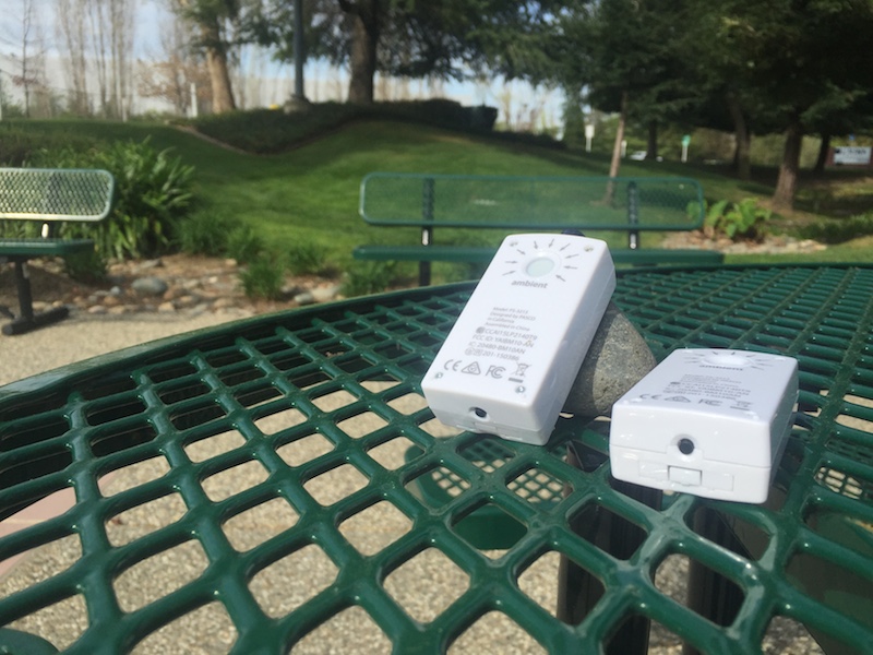 Wireless Light Sensor outdoors